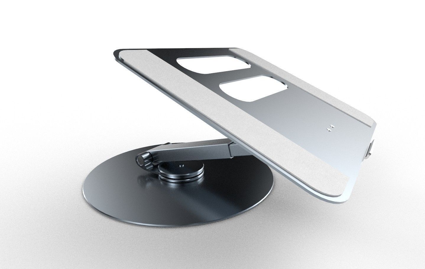 Laptop Stand M7 Low-poly 3D model_12