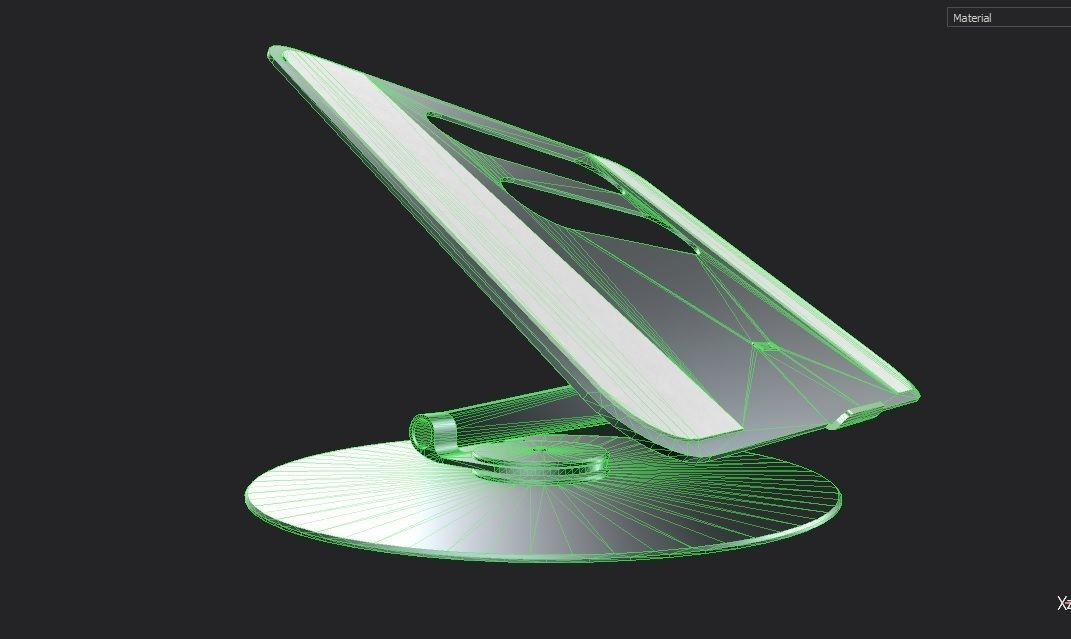 Laptop Stand M7 Low-poly 3D model_19