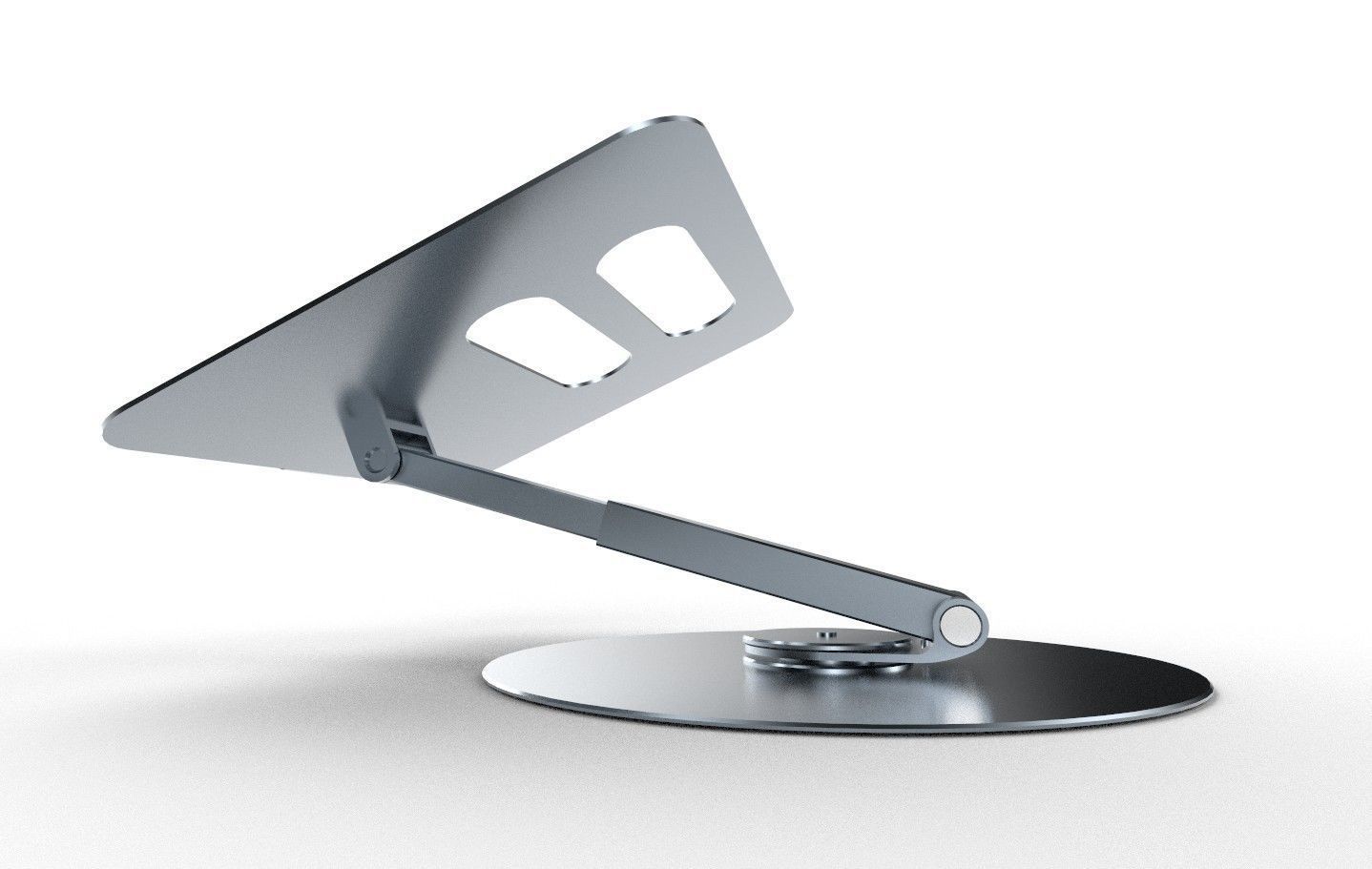 Laptop Stand M7 Low-poly 3D model_14