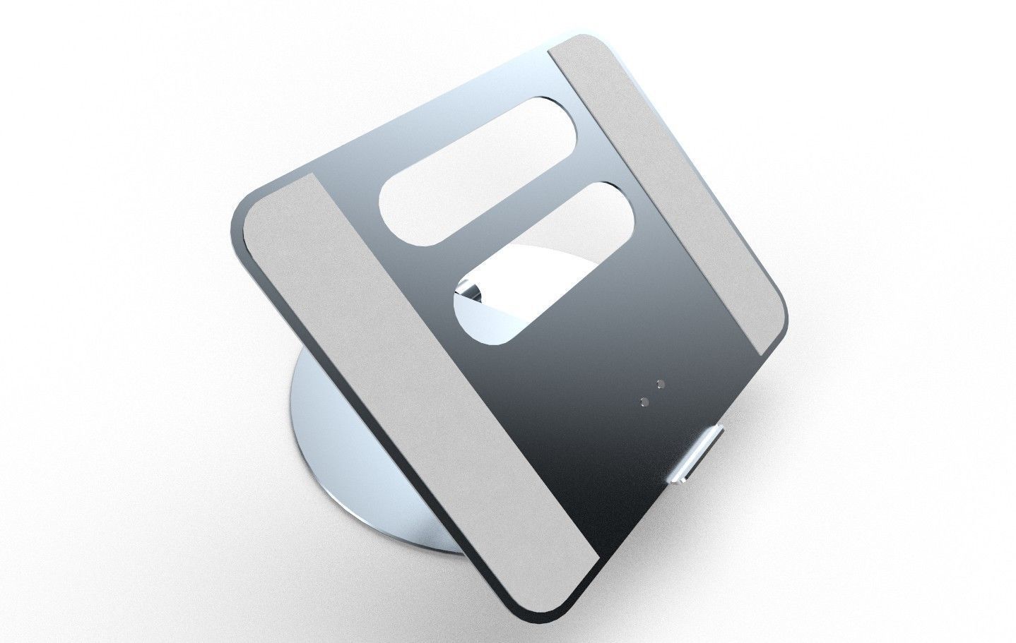 Laptop Stand M7 Low-poly 3D model_26