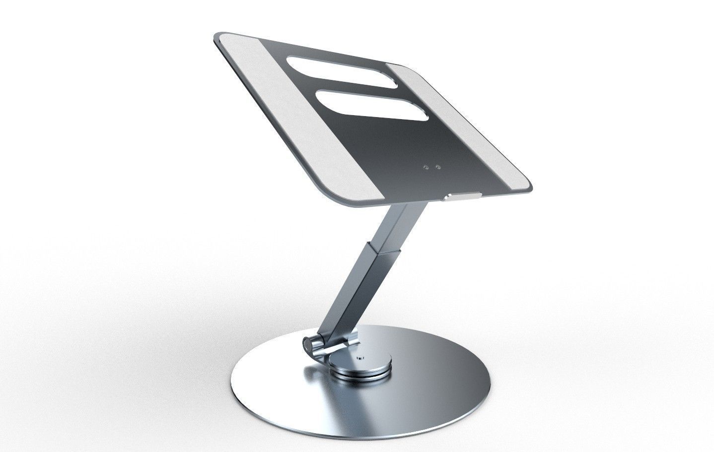 Laptop Stand M7 Low-poly 3D model_9