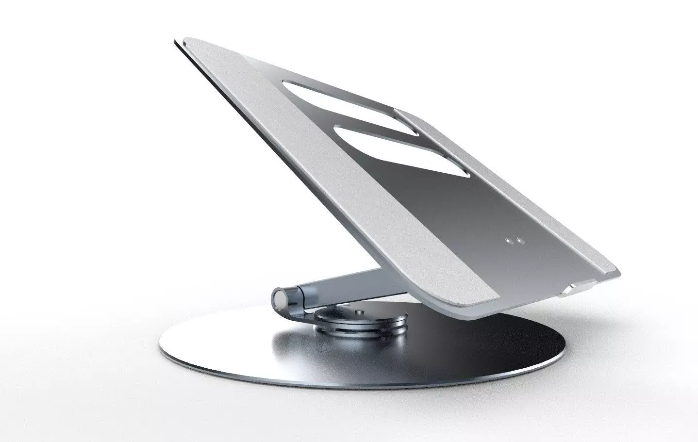 Laptop Stand M7 Low-poly 3D model_0