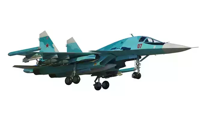 Su-34 3D model