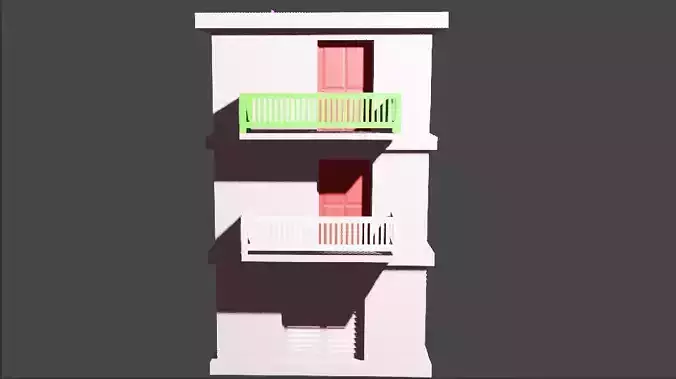 Beautiful Building 3D model 