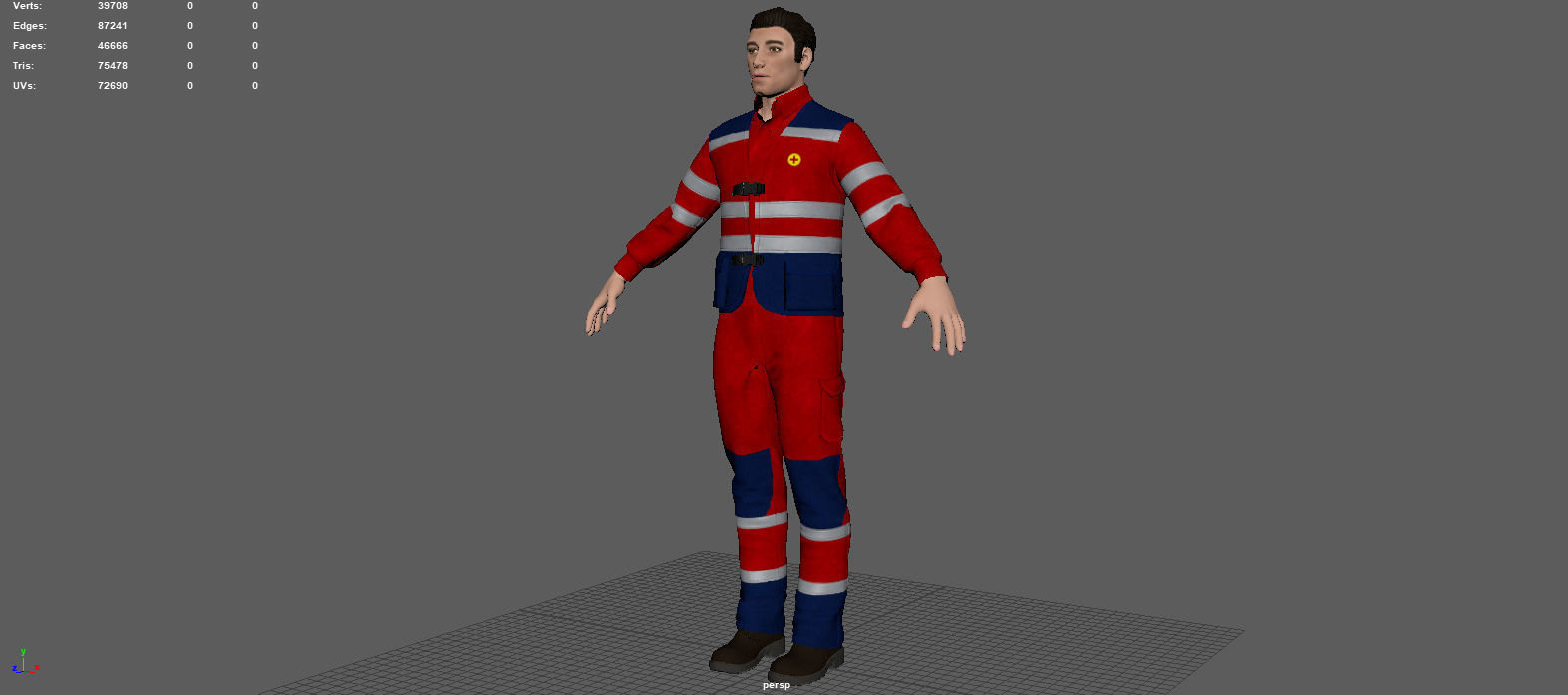 AMBULANCE DOCTOR 3D model_8