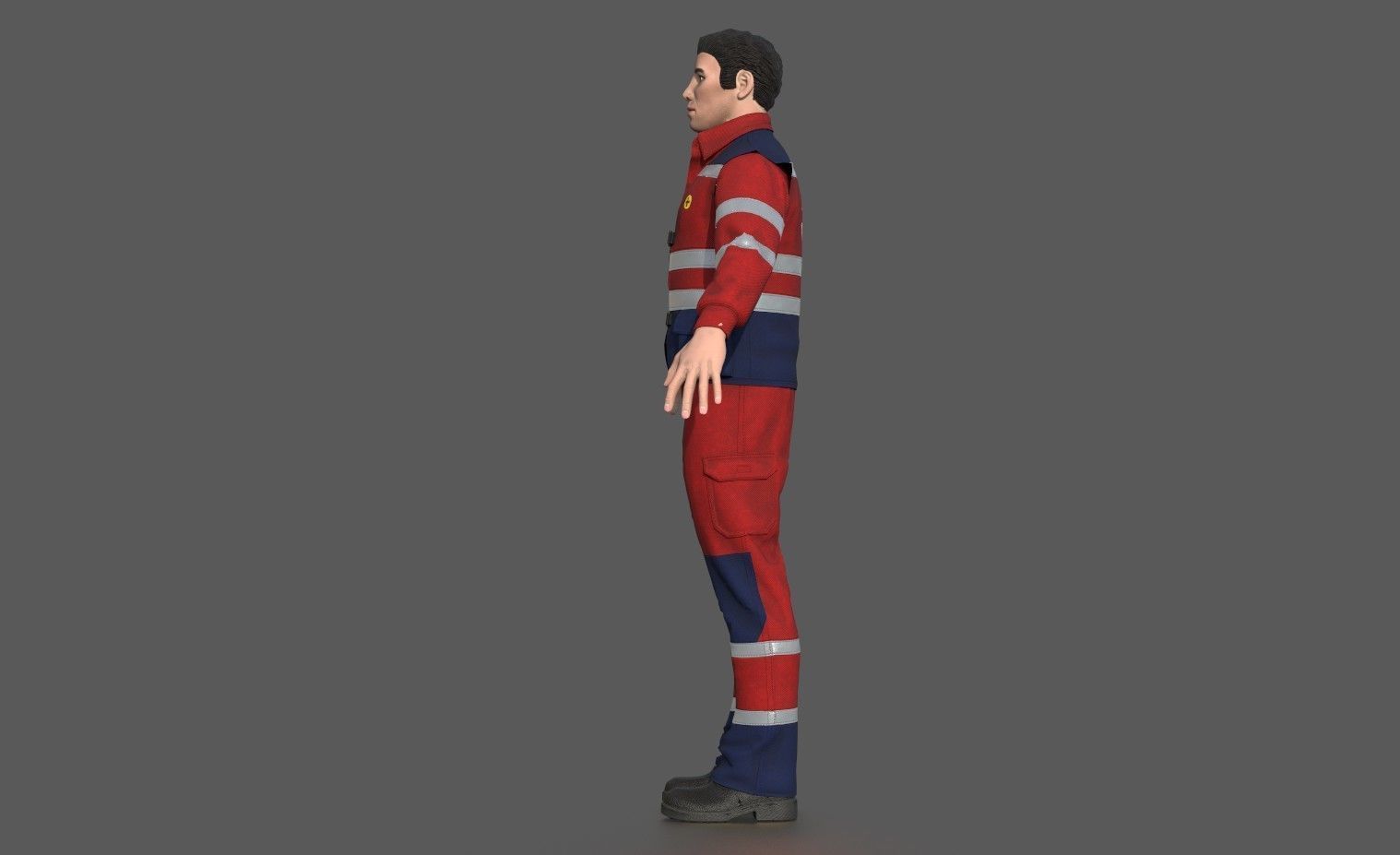 AMBULANCE DOCTOR 3D model_3