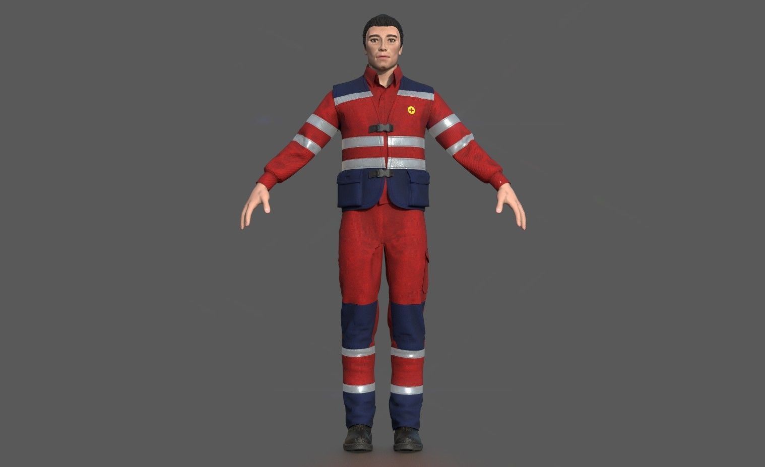 AMBULANCE DOCTOR 3D model_1