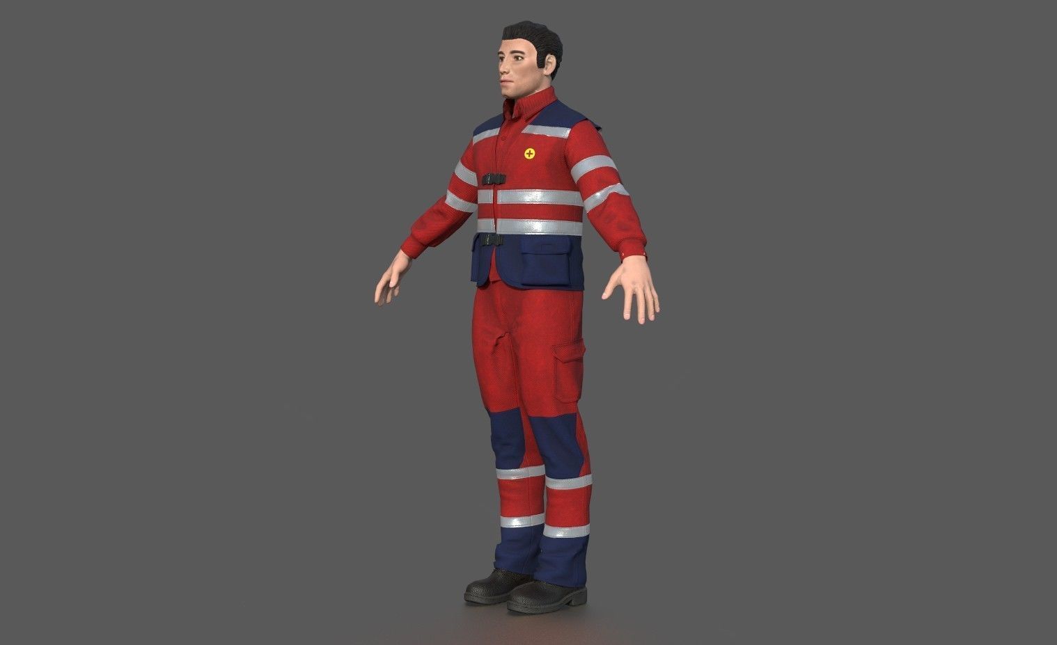 AMBULANCE DOCTOR 3D model_2