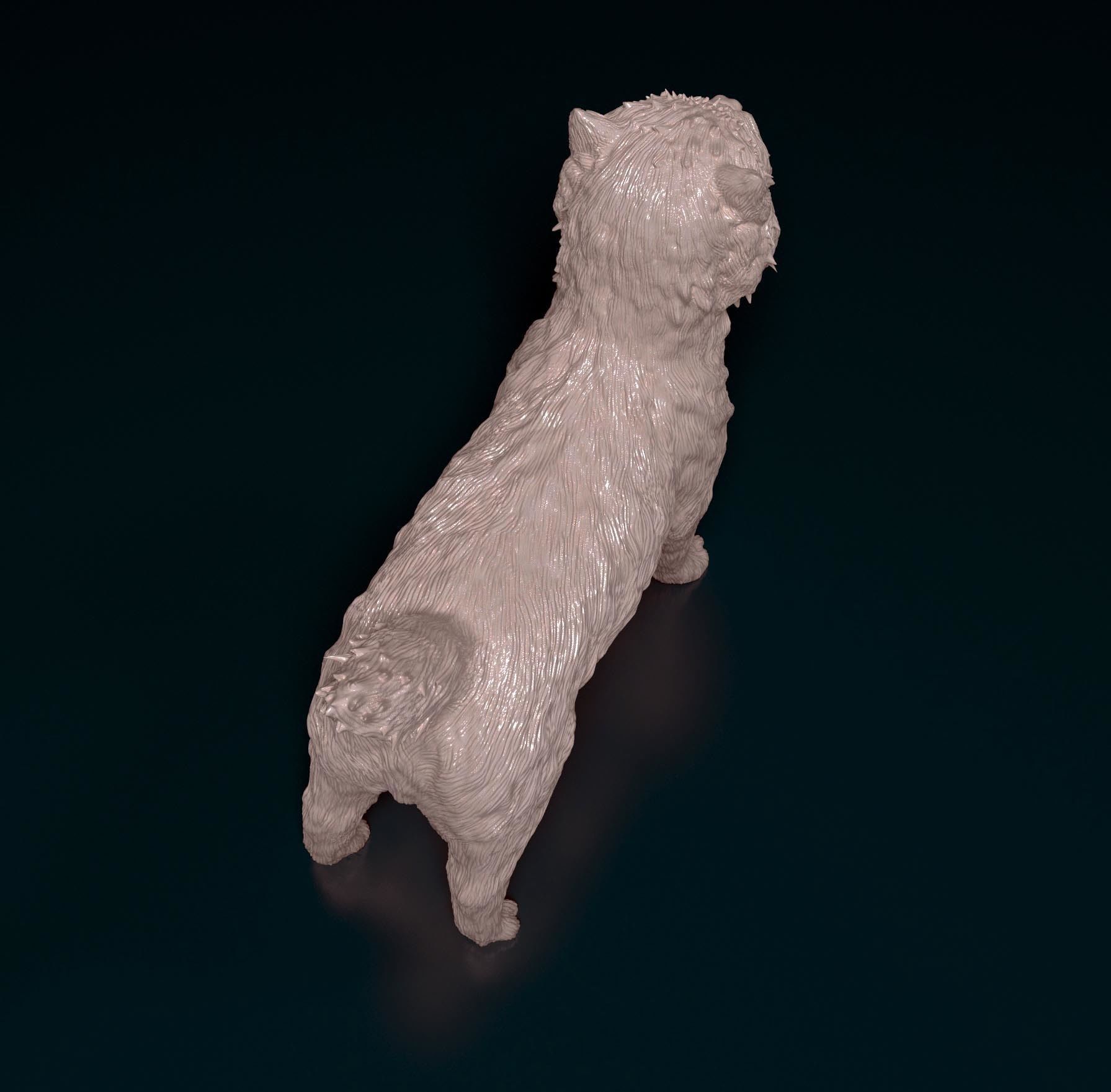 Cairn terrier 3D print model_5