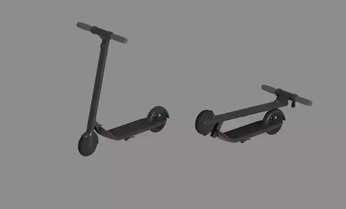 Electric Scooter 3D model