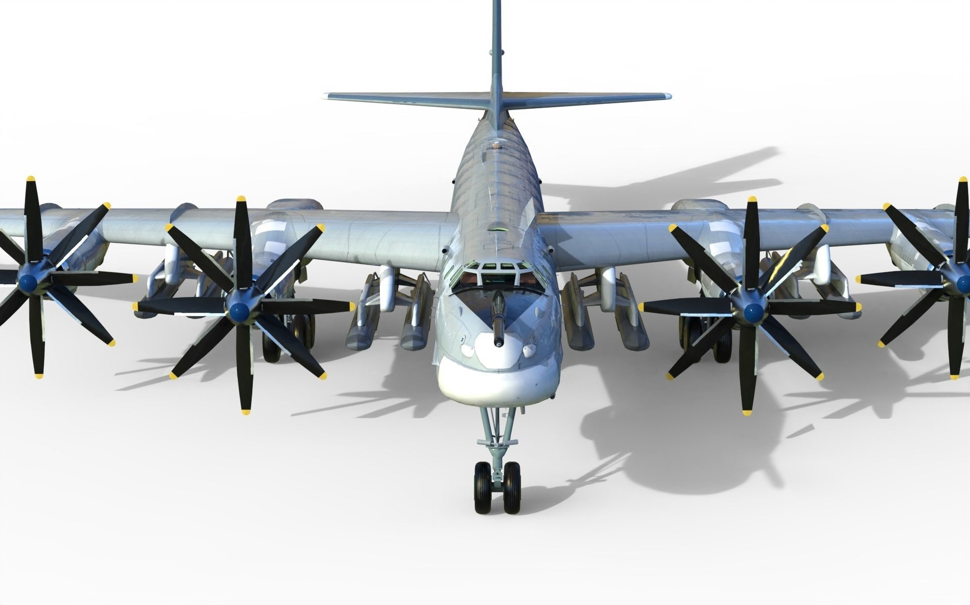 Tu-95 3D model_11