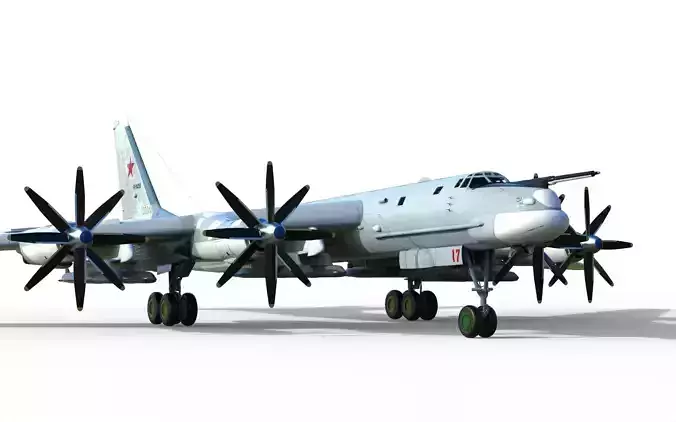 Tu-95 3D model