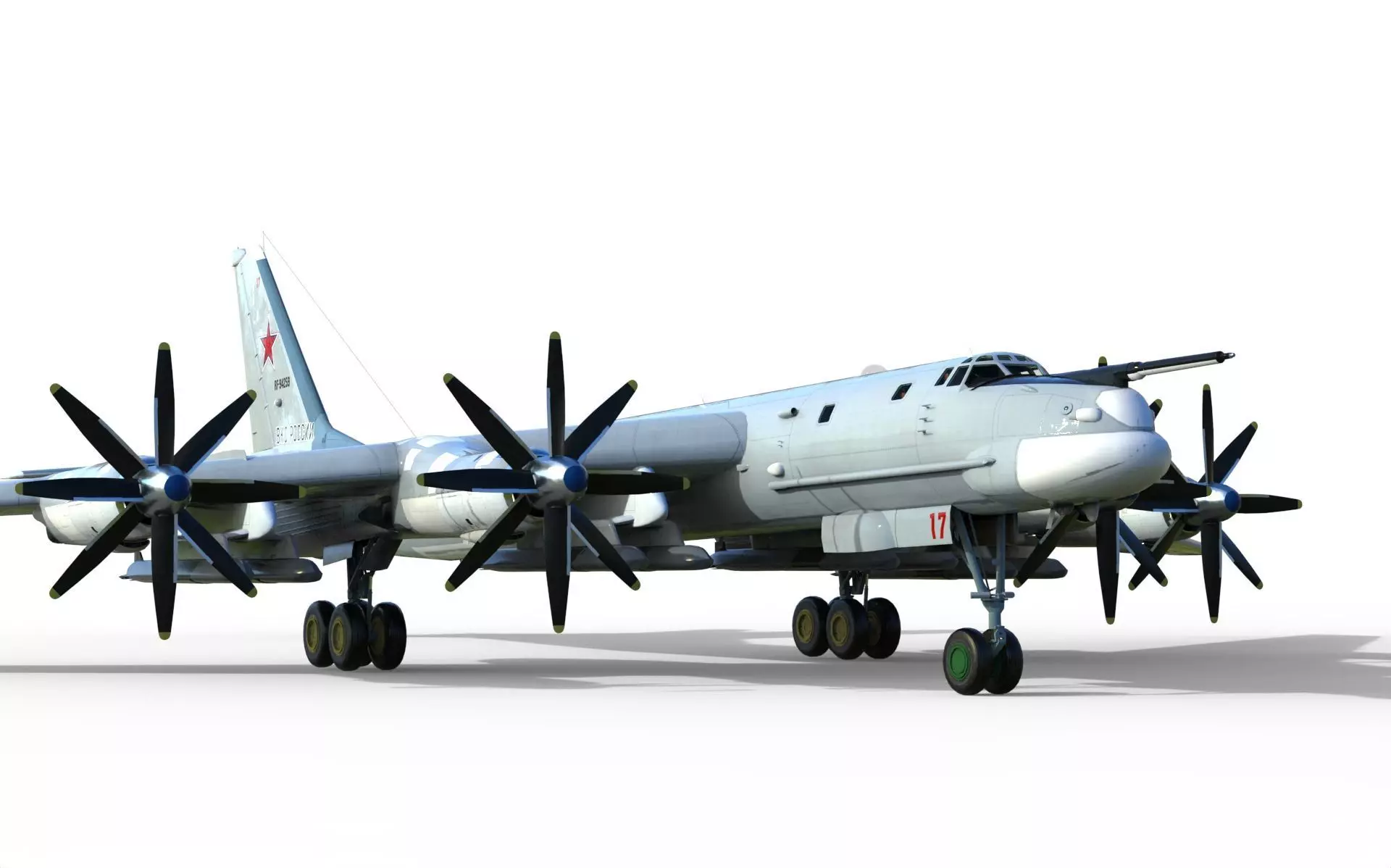 Tu-95 3D model_0