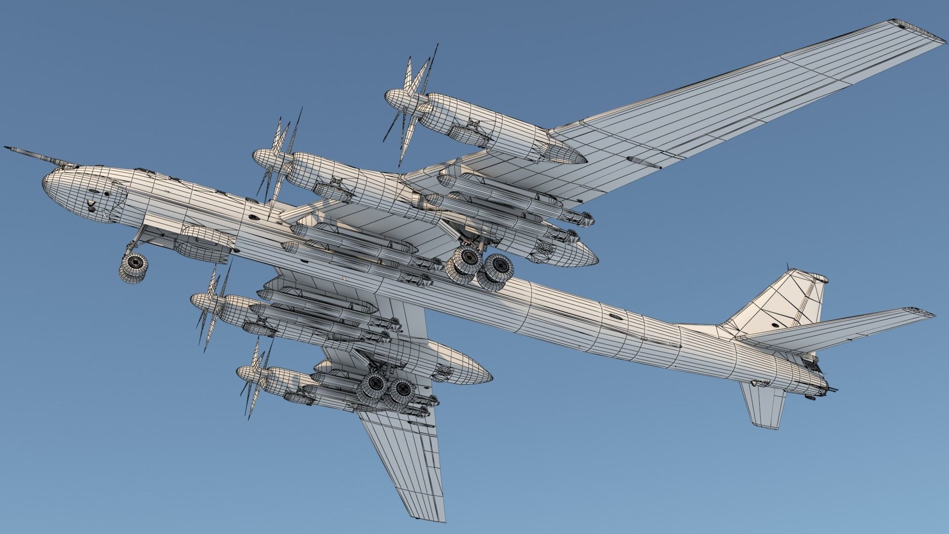 Tu-95 3D model_22