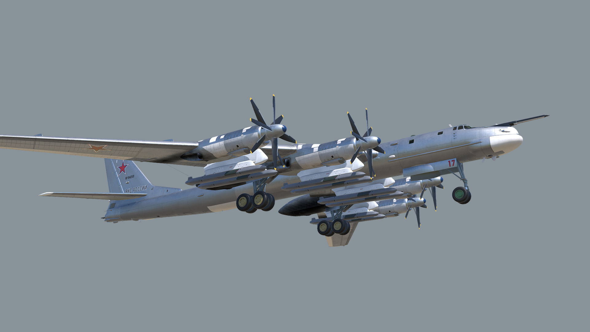 Tu-95 3D model_10