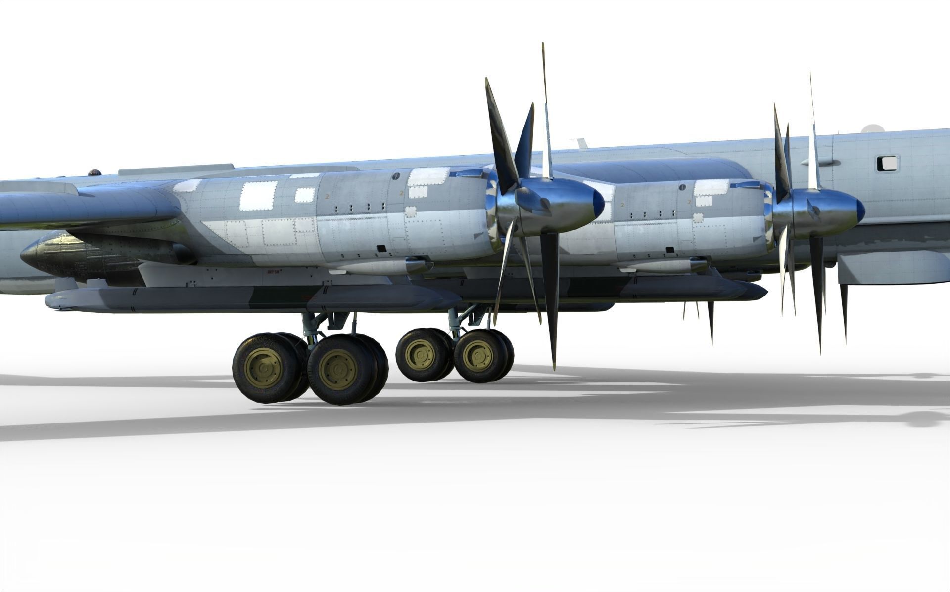 Tu-95 3D model_4