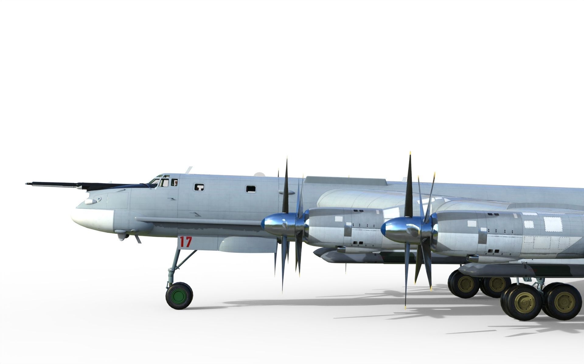 Tu-95 3D model_15