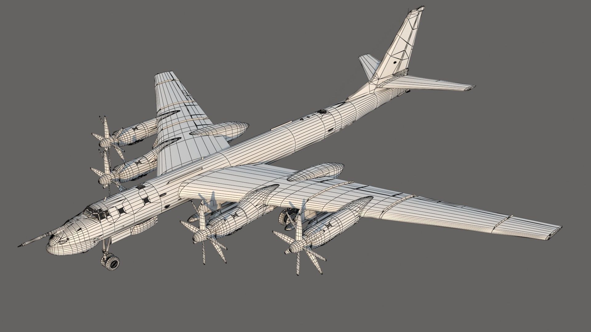 Tu-95 3D model_20