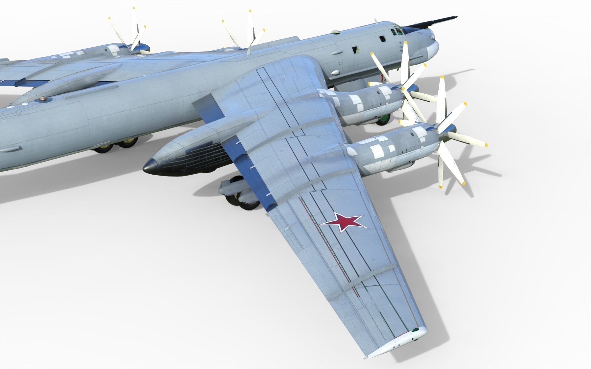 Tu-95 3D model_5