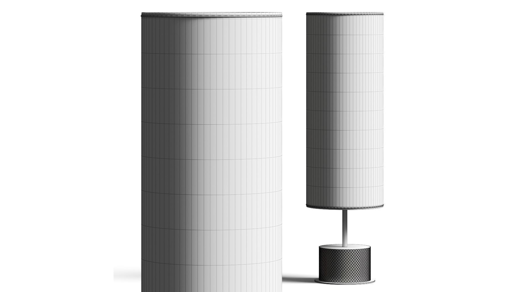 Volpi Odo Floor Lamp 3D model_1