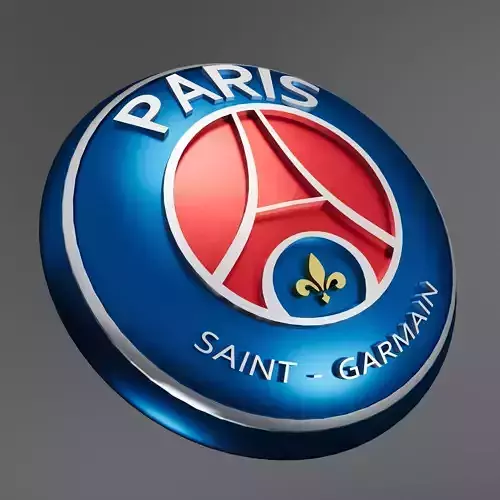 paris saint germain 3D print model