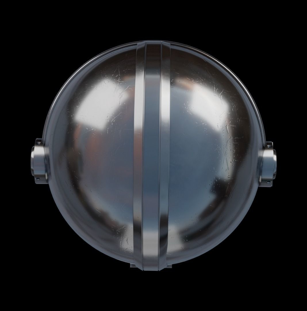 Mandalorian Helmet 3D model_4