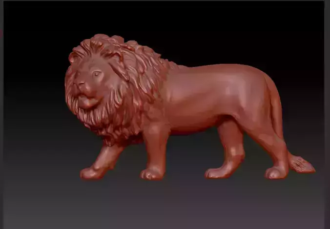 Lion Model lego