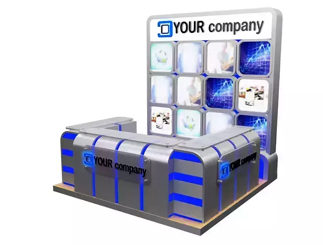  Booth Exhibition Stand a599b 