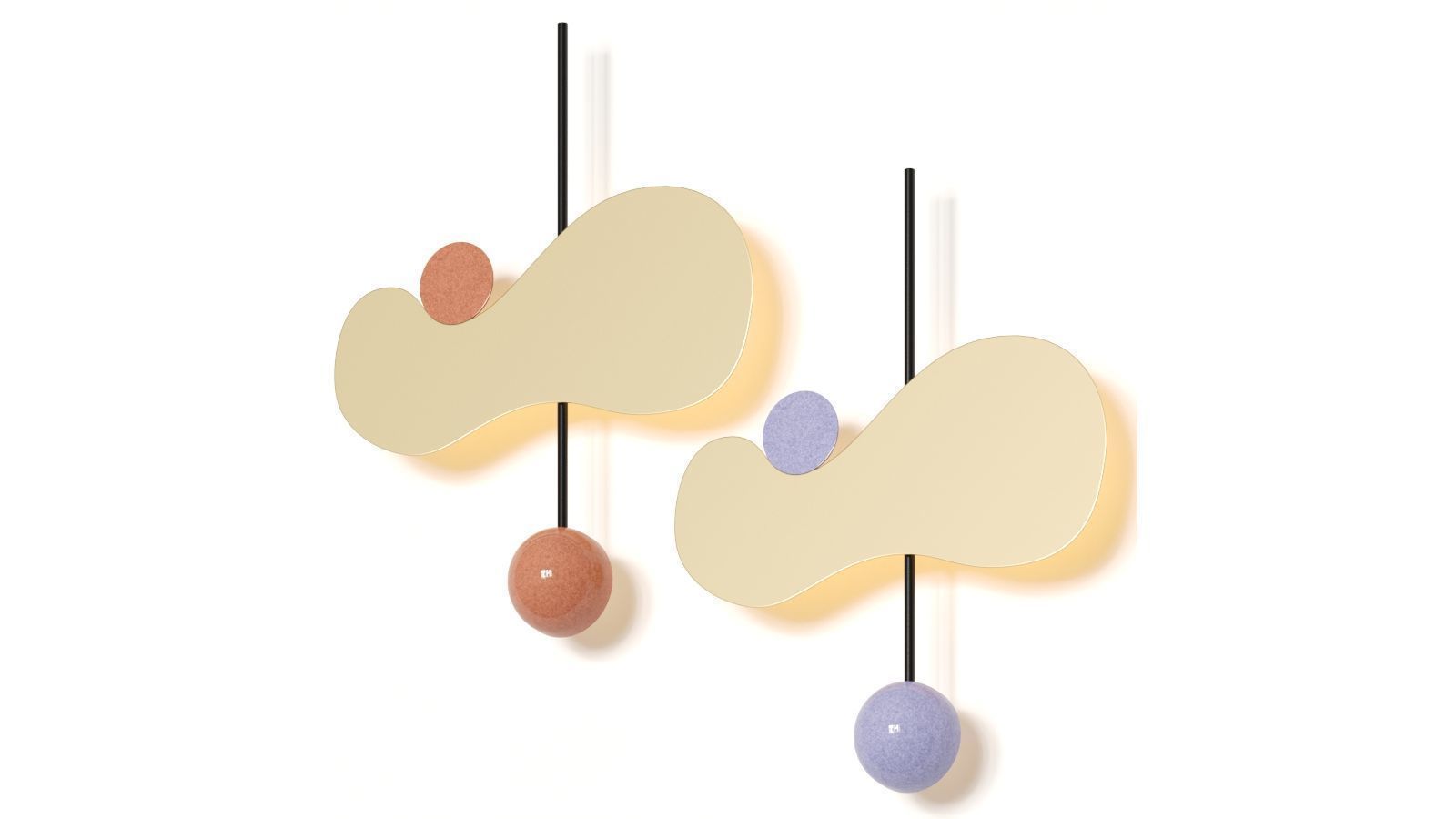 Dovain Studio Dream Wall Lamp 3D model_1