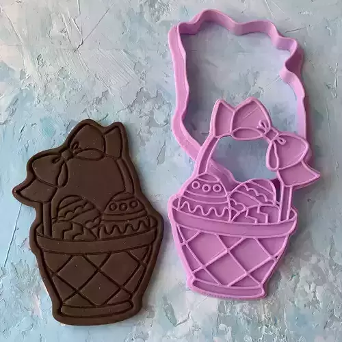 Easter basket Cookie Cutter