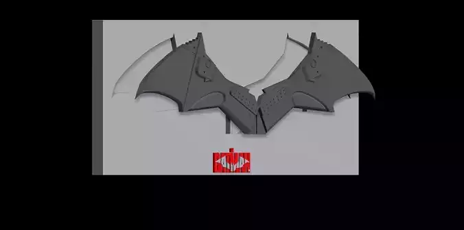 BATMAN CHESY SYMBOL AND STAND
