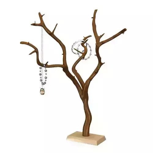 Artificial Tree For Hanging Jewelry 3D model