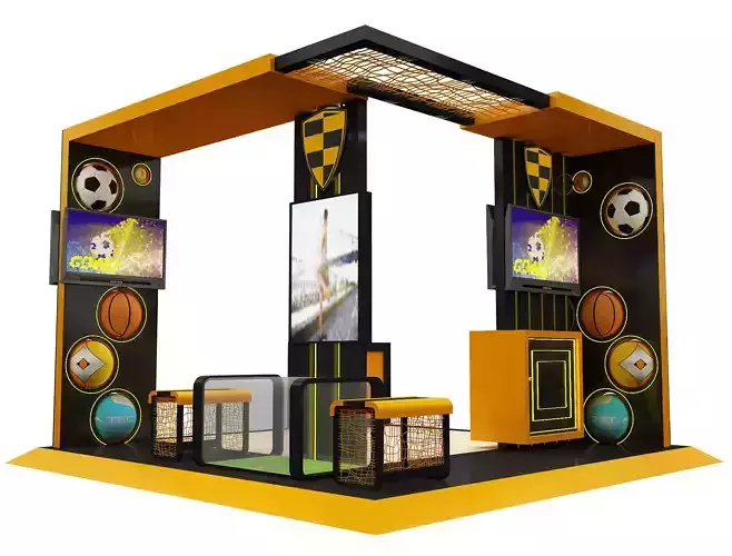  Booth Exhibition Stand a605c 