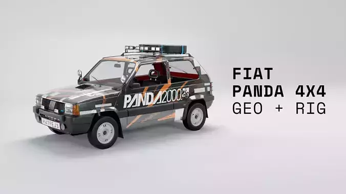 Fiat Panda 4x4 rally