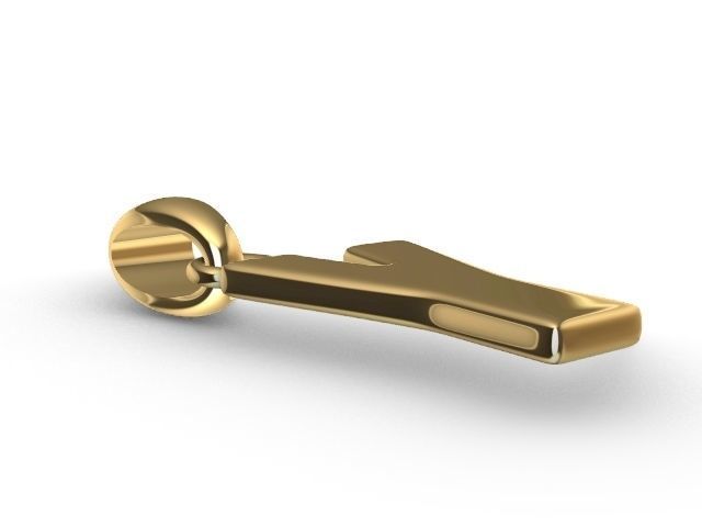 y  alphabet pendant stl verified 3D print model_2