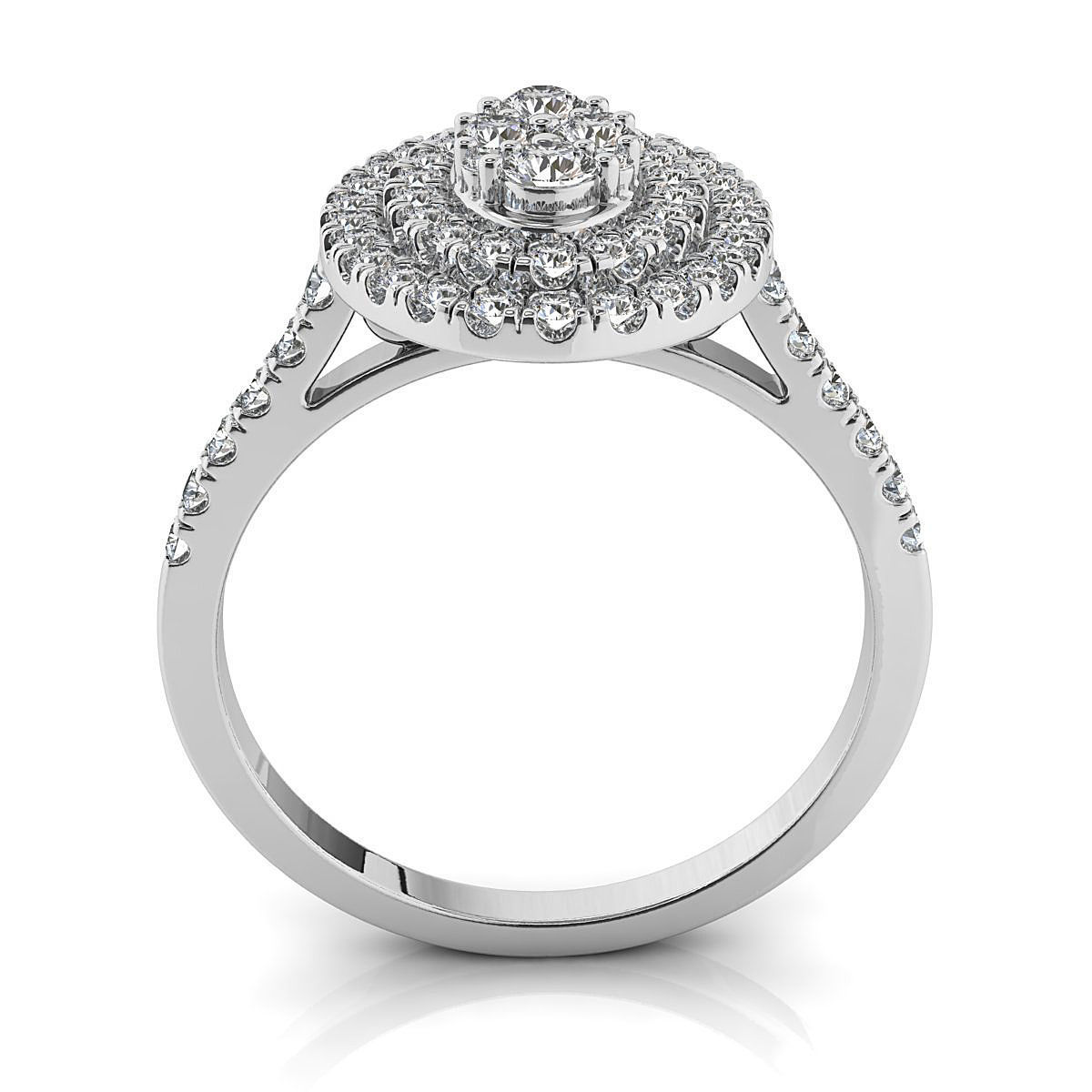 engagement ring 3D print model_7