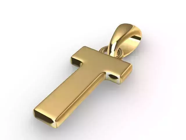 t letter pendant stl verified 