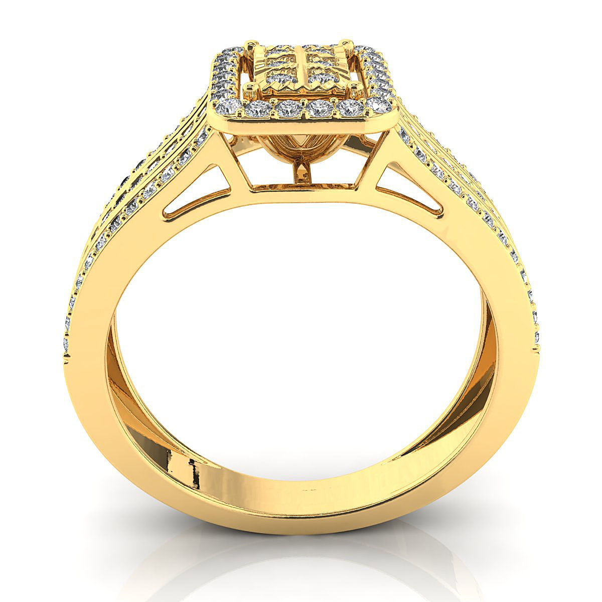 Fancy ring 3D print model_8