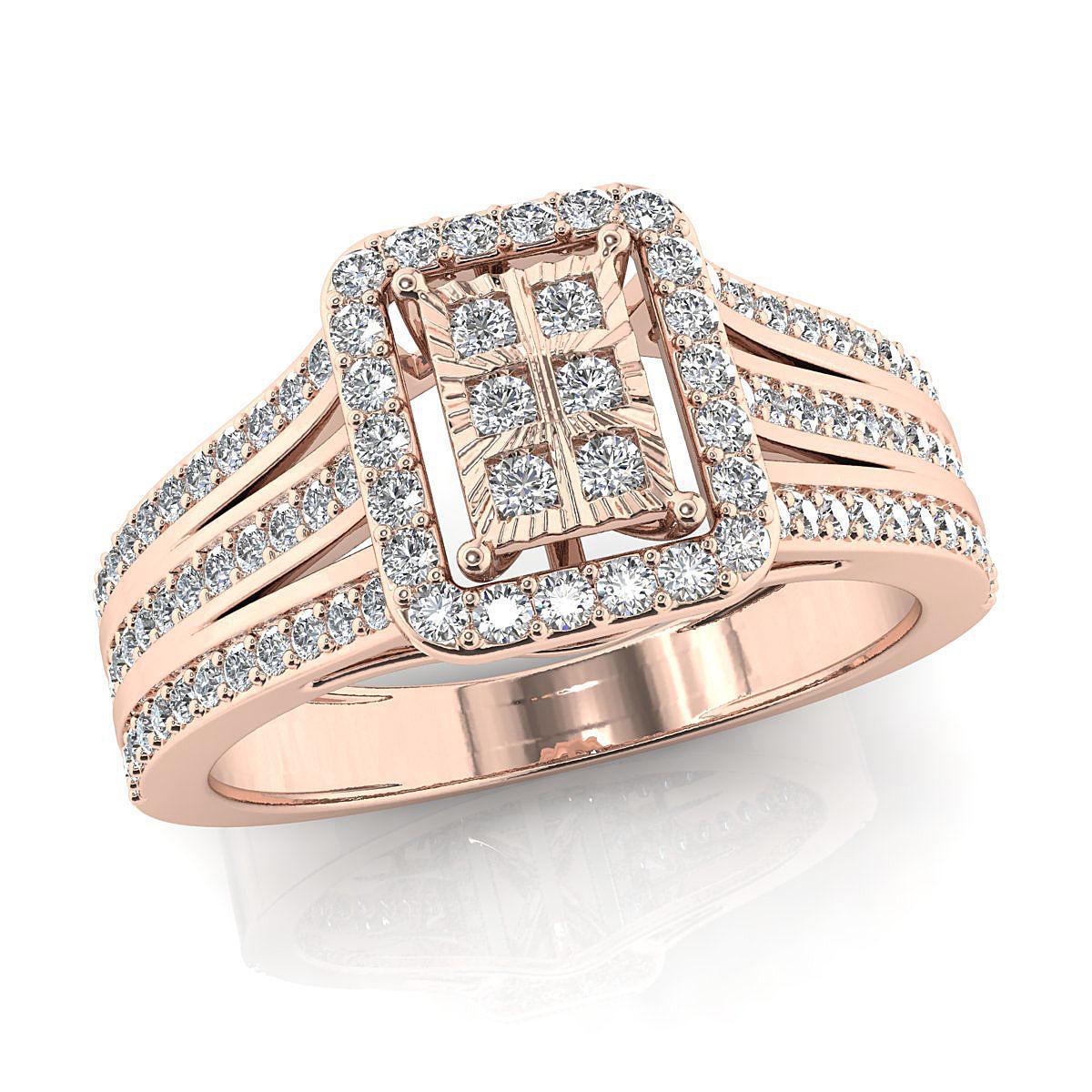 Fancy ring 3D print model_2