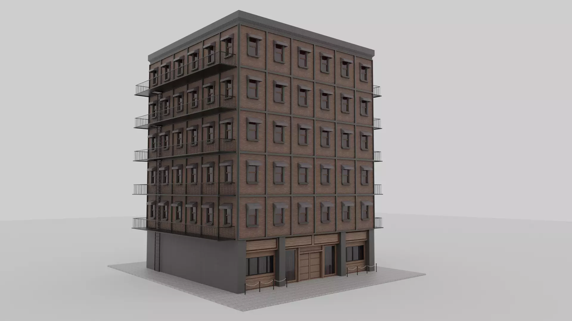 building Low-poly 3D model_0