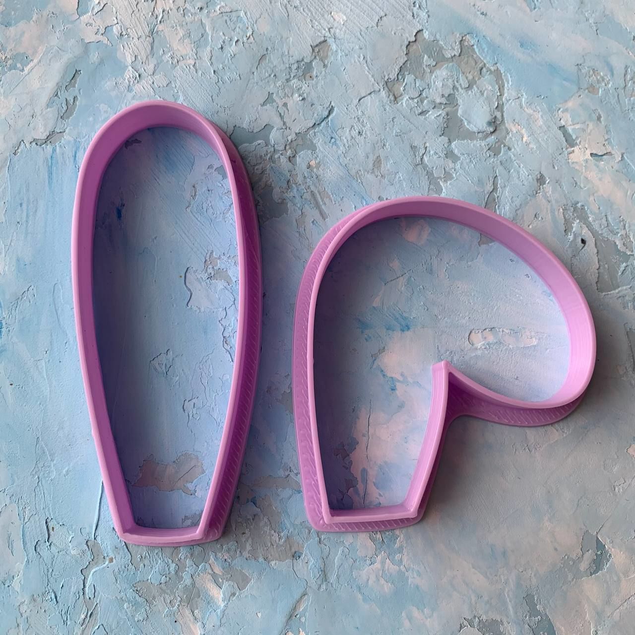 Easter Bunny ears Cookie Cutter 3D print model_3