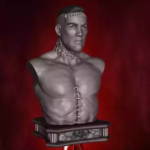 Frankenstein model bust