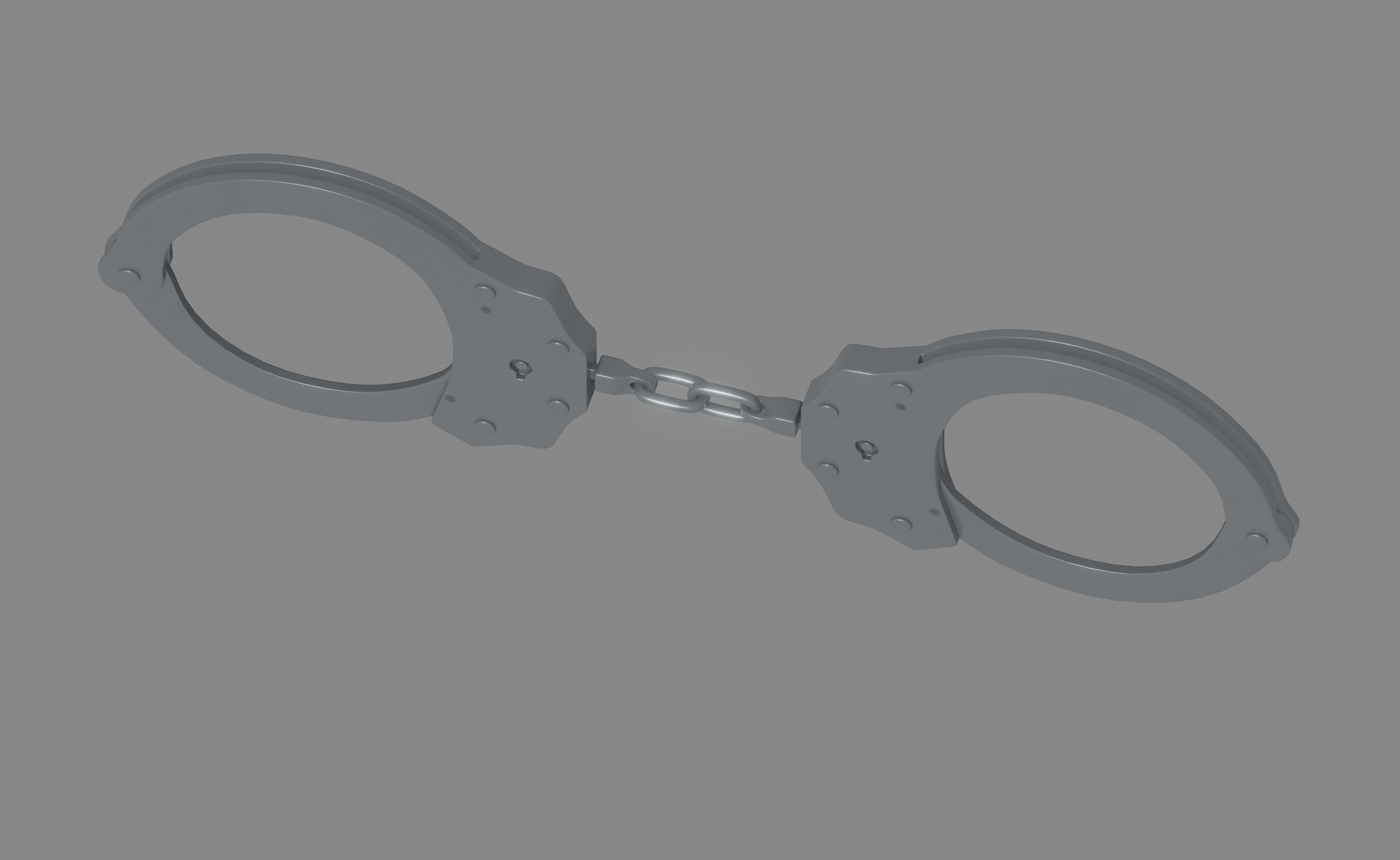 Handcuffs 3D model_8