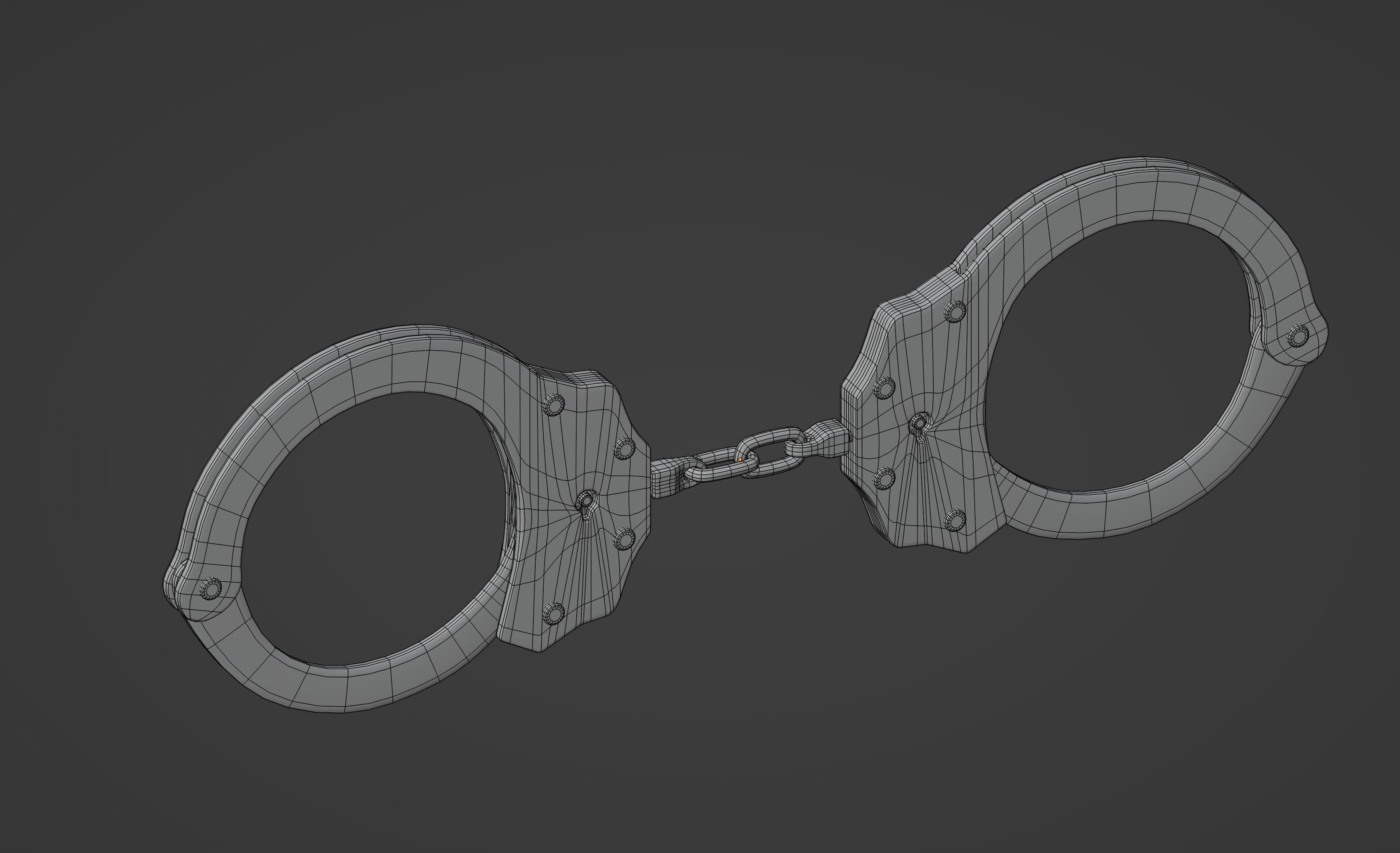 Handcuffs 3D model_20
