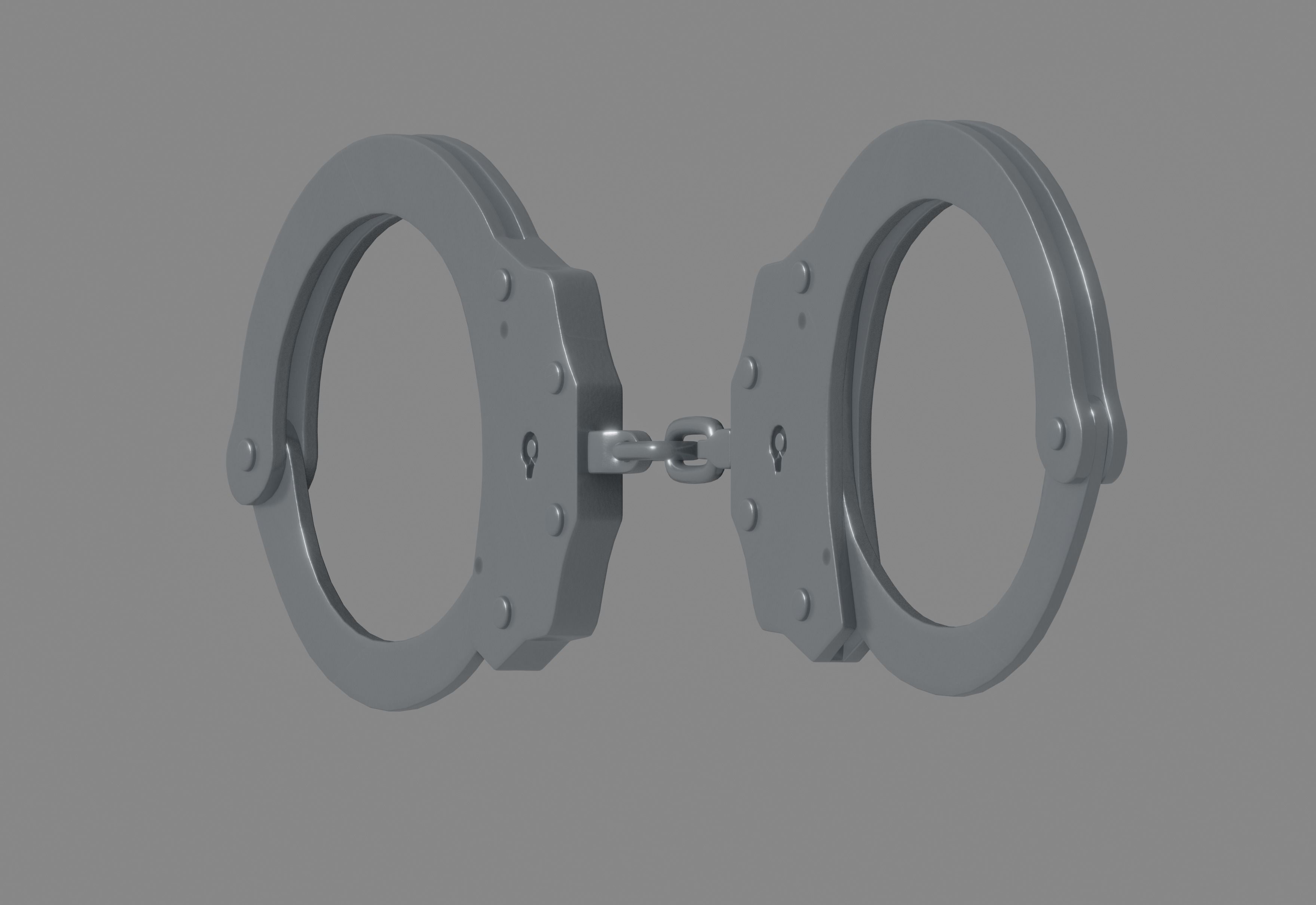 Handcuffs 3D model_9