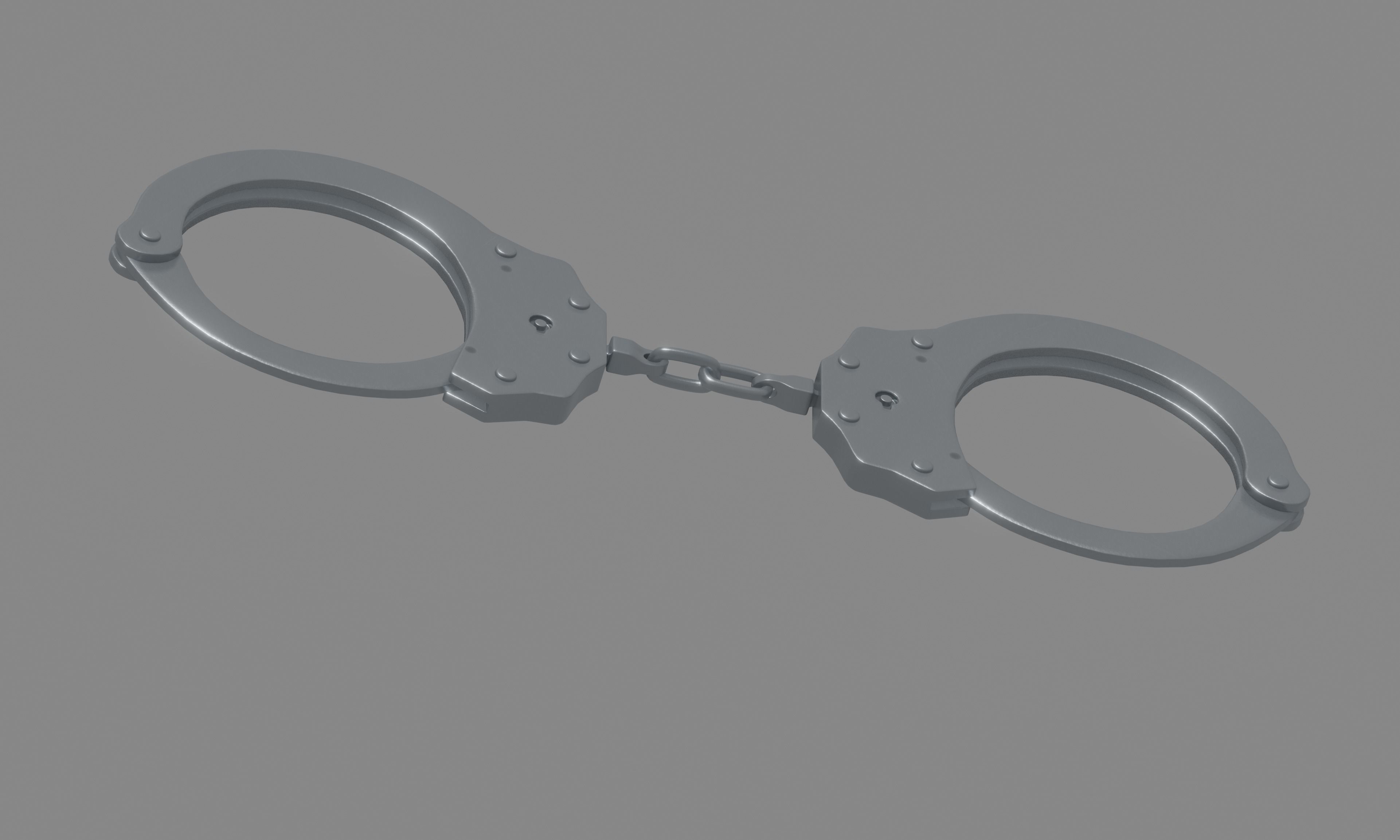 Handcuffs 3D model_5