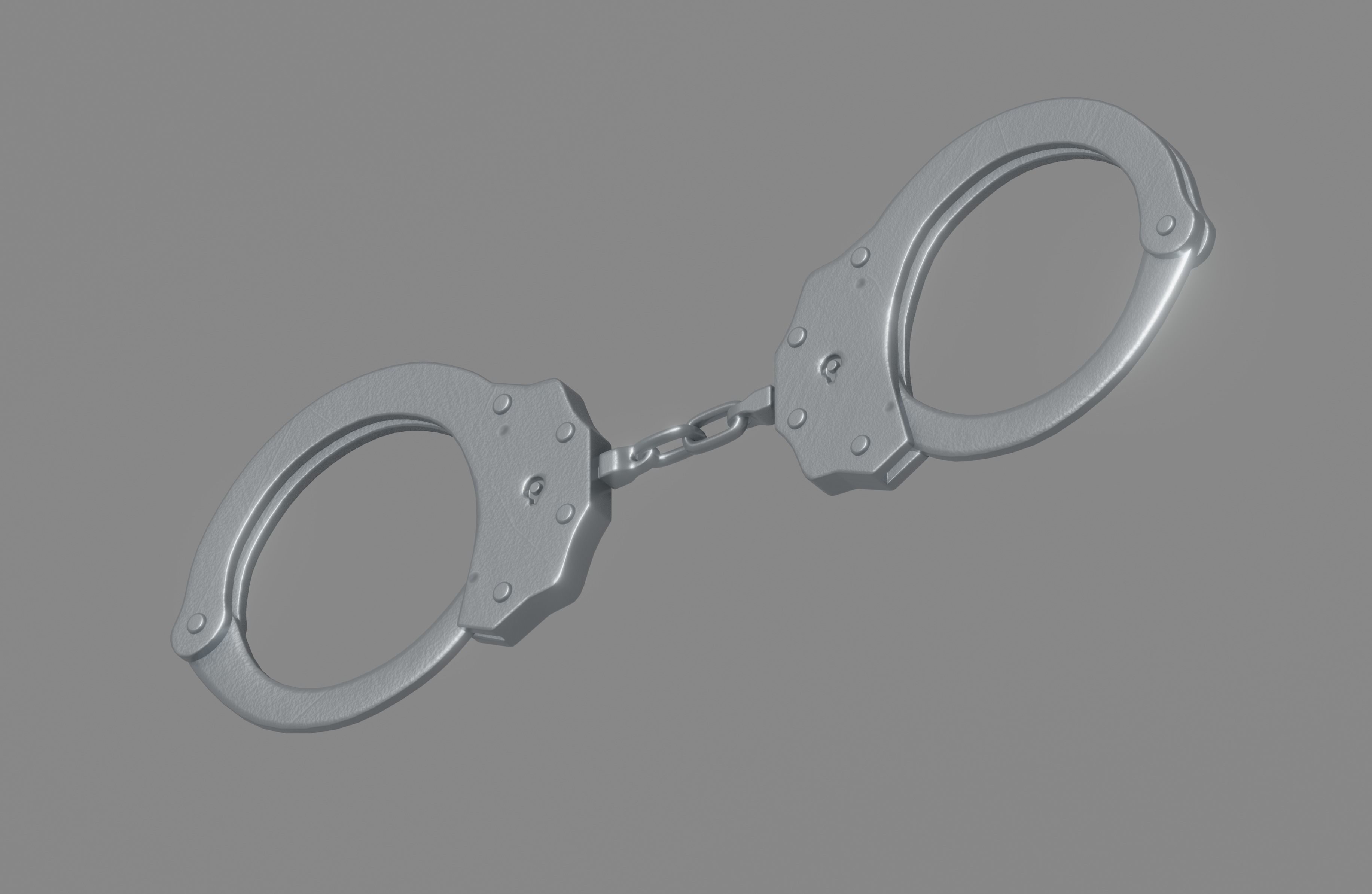 Handcuffs 3D model_4
