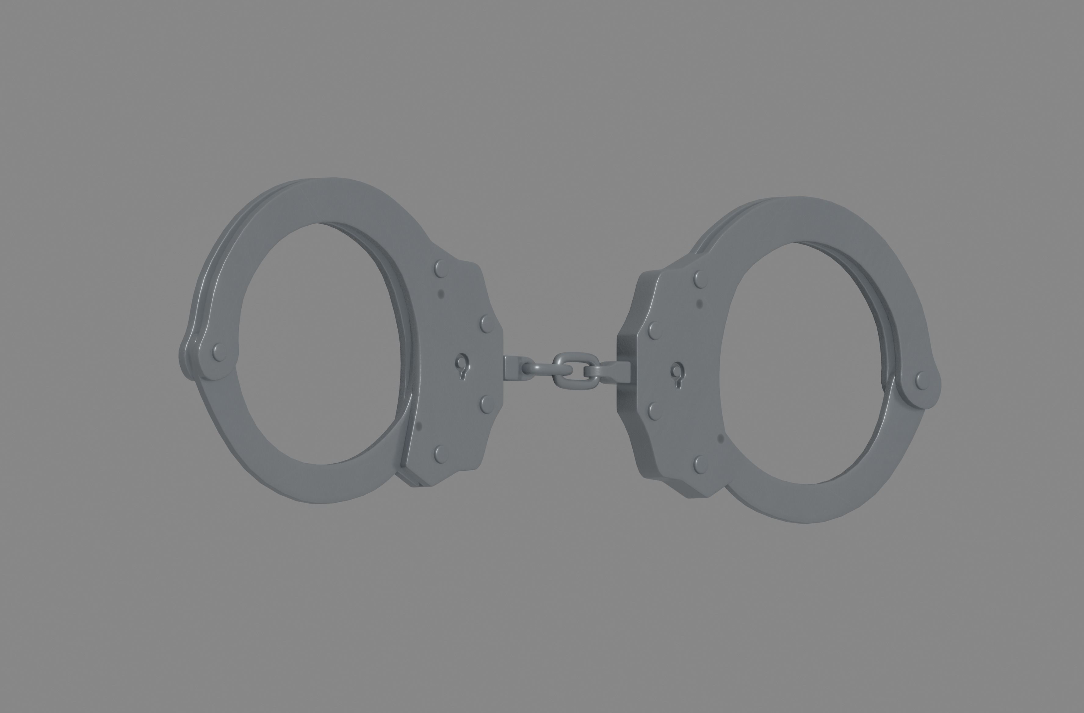 Handcuffs 3D model_6