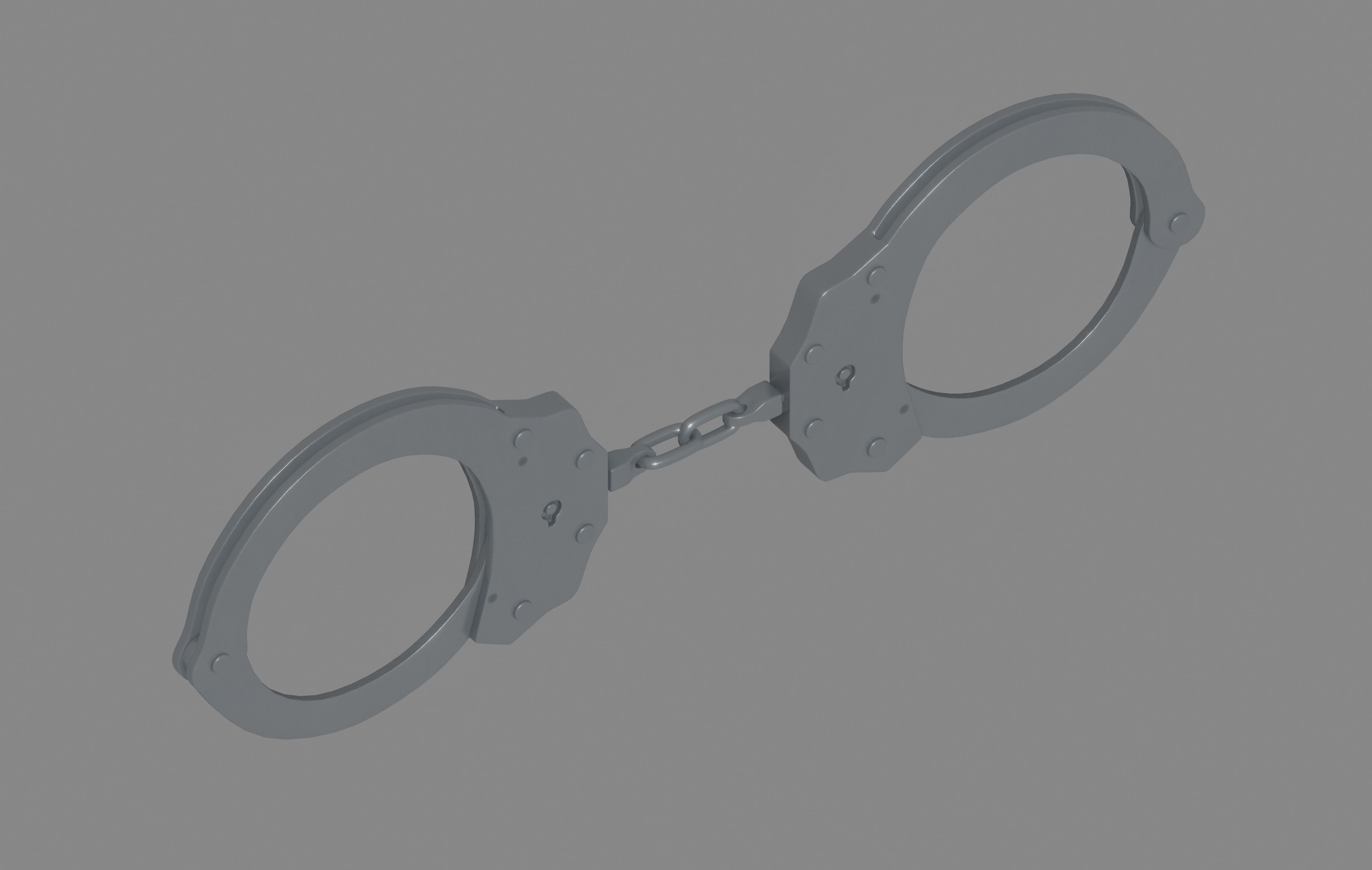 Handcuffs 3D model_7