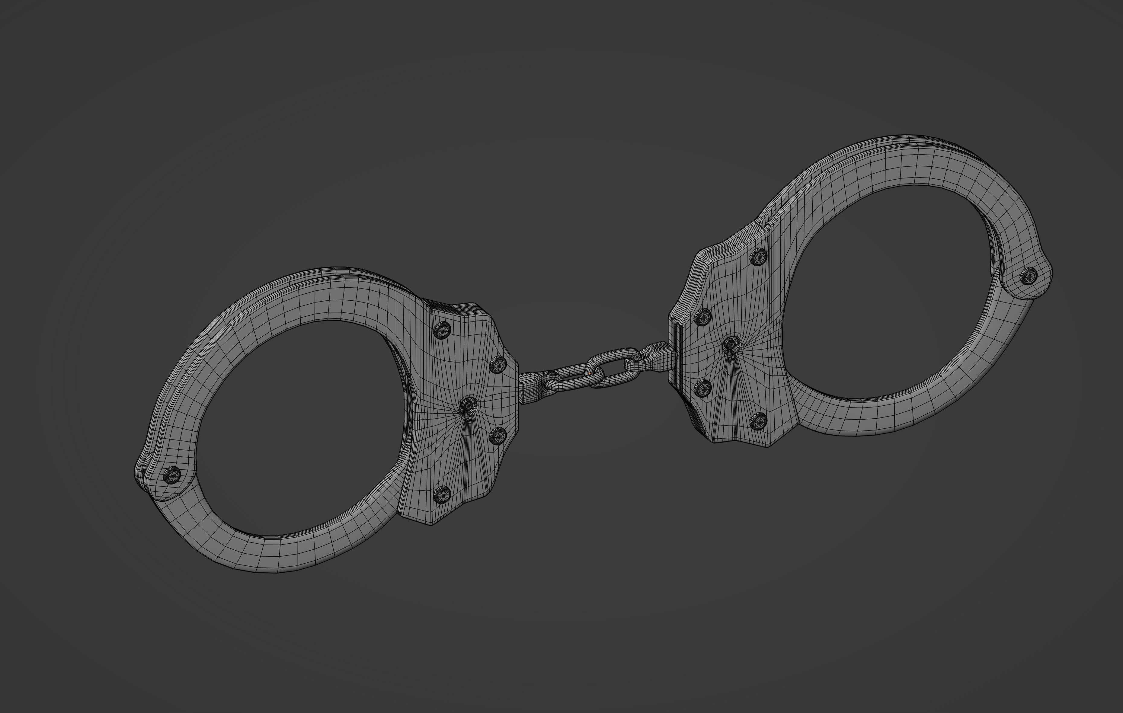 Handcuffs 3D model_21